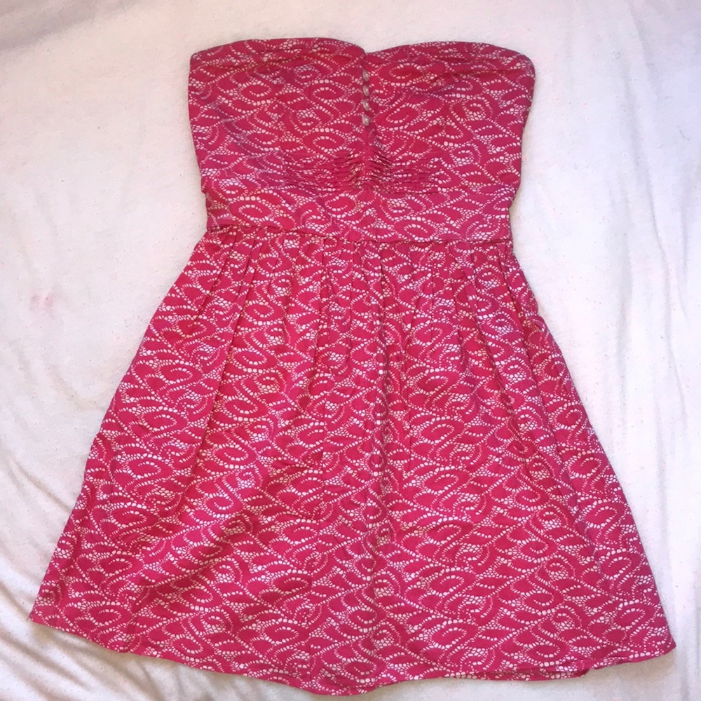 cute short strapless sundress